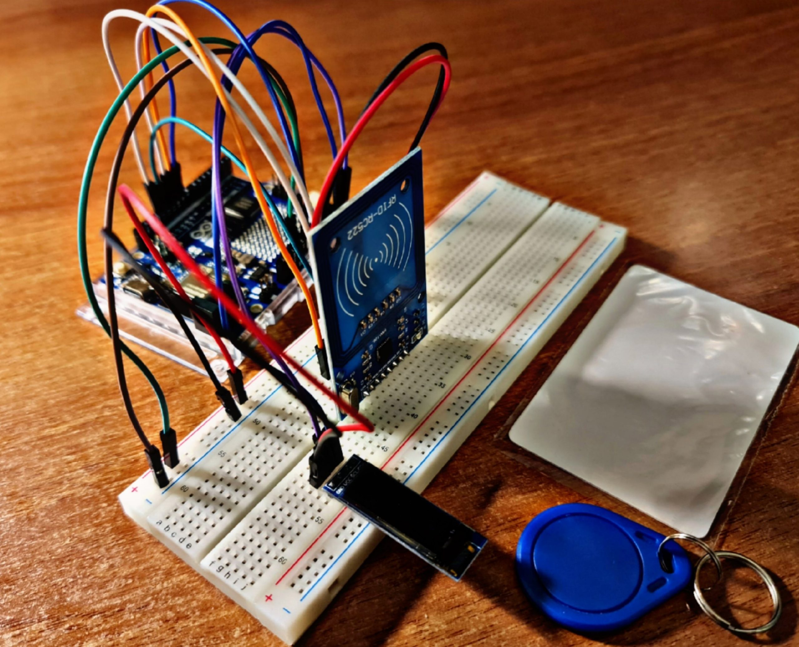 OLED ve RFID Okuyucu İle Güvenlik Sistemi