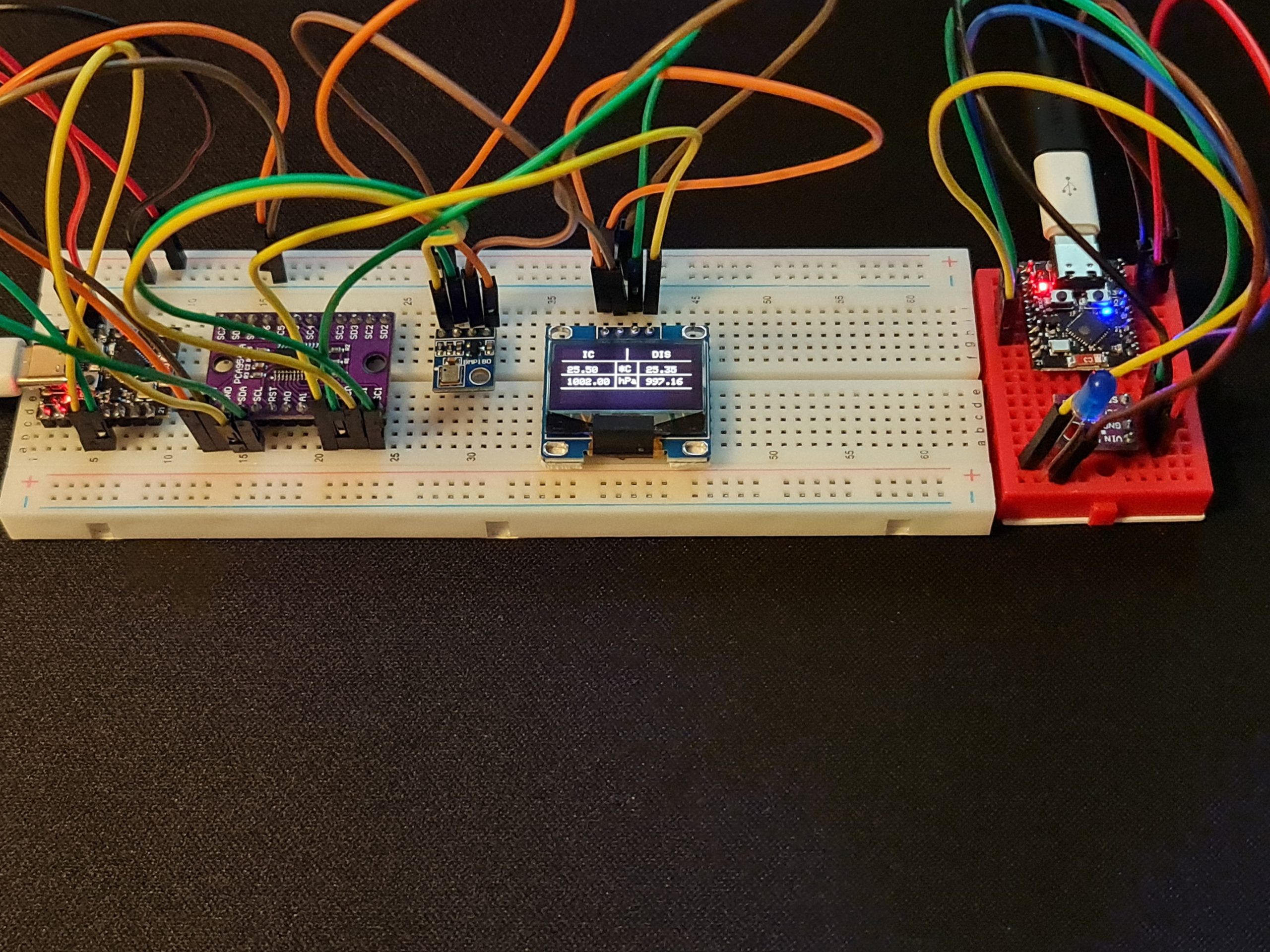 ESP32C3 Bluetooth Alıcı-Vericili Termometre ve Barometre